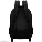 Polyester Backpack for Men & Women, Black