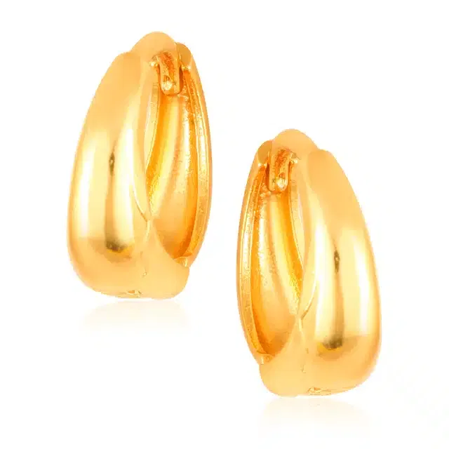 Gold Plated Earrings for Women & Girls (Gold, Set of 1)