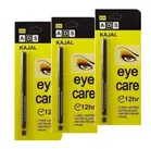 Ads Eye Care Kajal (Black, Pack of 3)