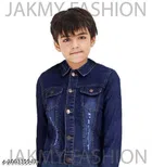 Denim Jacket for Boys (Blue, 4-5 Years)