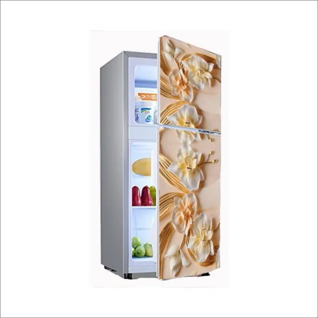 Vinyl Wallpaper Sticker for Fridge Door (Multicolor, 60x160 cm)
