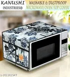 KANUSHI Industries® Microwave / Oven Top Cover With 4 Utility Pockets 