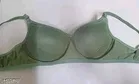 Cotton Solid Bra for Women & Girls, Green & Blue, Pack of 2 