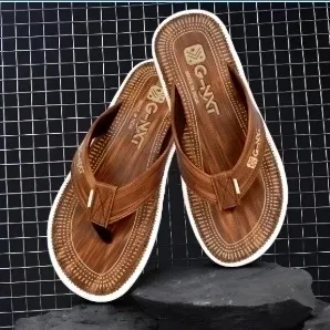 G-Next Men Slippers (Brown, 6)