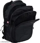 Polyester Backpack for Men & Women, Black