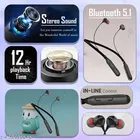 Bluetooth Headset Neckband Bt 165,  Hd Sound Quality 