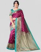 Art Silk Printed Saree for Women 