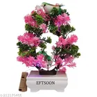 Artificial Bonsai Plant with Sparrow & Light 