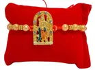 Metal Rakhi with Greeting Card & Roli Chawal 