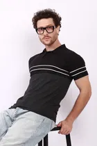 Striped Polo T-Shirt for Men 