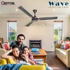 GESTOR Wave Ultra High Speed 48 Inch Decorative 1200 mm 3 Blade Ceiling Fan  