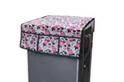 Knit Printed Fridge Top Cover with Side Pockets 