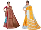 Art Silk Printed Saree for Women 