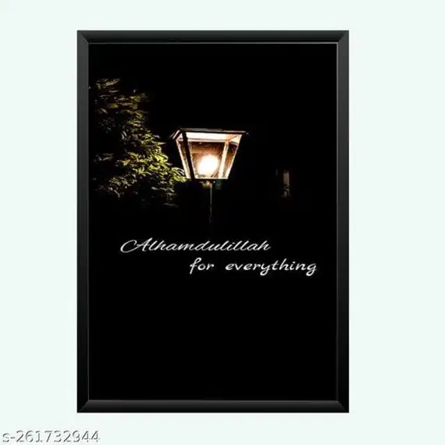 Photo Frame for Decor (Black, 5X7 Inches)