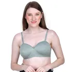 Cotton Blend Solid Padded Bra for Women 