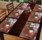 PVC Printed Dining Table Placemats 
