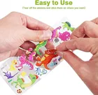 Oddy Cartoon Puffy 3D Pvc Cute Mix Stickers Funny For Kids On Gifts 