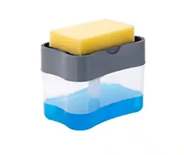 2 in 1 Soap Dispenser & Liquid Holder, Multicolor, 400 ml