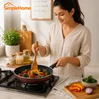 SimpleHome Non-Stick Aluminium Cookware Combo Set 