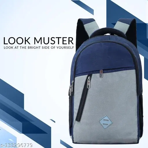 Nylon Backpack for Men & Women, Multicolor