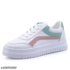 Casual Shoes for Women (White, 6)