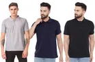 Polo T-shirts for Men, Pack of 3 