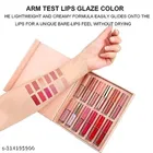 C G Liquid Matte Lipstick, Multicolor [Pack of 12]