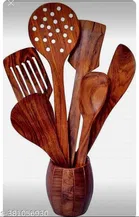 Wooden Kitchen Tools Set 