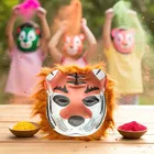 MB HOLI ANIMAL FACE MASK LION 1pc PP 