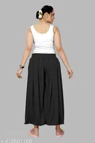 Palazzos for Women, Pack of 3 