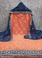 Embroidered Anarkali Party Suit for Women 