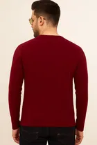 Polyester Striped T-Shirt for Men 