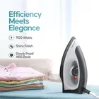 LONGWAY Kwid Dry Iron (1100 W, Black & Gray)