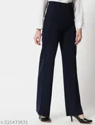 Cotton Blend Trouser for Women 