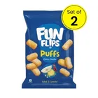 Fun Flips Khatta Meetha Puff 2X57 g 