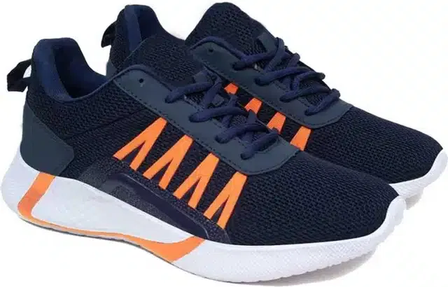 Bersache Kids Sports Shoes (Navy Blue, 13C) (VKI-70)