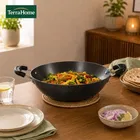 TerraHome Hard Anodised Kadhai 2300 ml 25cm