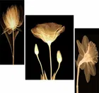 MDF 3 Pcs Designer Wall Painting for Home & Office 