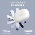Aroma NB138 Ascrow Earbuds with ANC - 70H [Pearl White]
