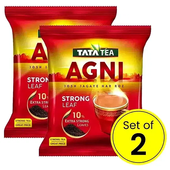 टाटा टी अग्नि 2X250 g (पाउच) (सेट ऑफ़ 2)