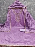 Chanderi Cotton Punjabi/All Over Suits Semi-Stitched Suits 