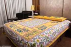 Cotton Double Bedsheet with 2 Pillow Cover 