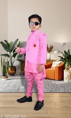 Cotton Blend Sherwani for Boys 