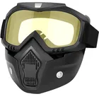 Anti Scratch Uv Protective Riding Face Mask (Yellow)