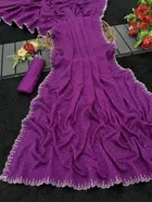 Crepe Embellished Saree for Women 