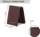 PU Leather Men's Wallet – Slim, Bifold Design with Card & Cash Compartments 