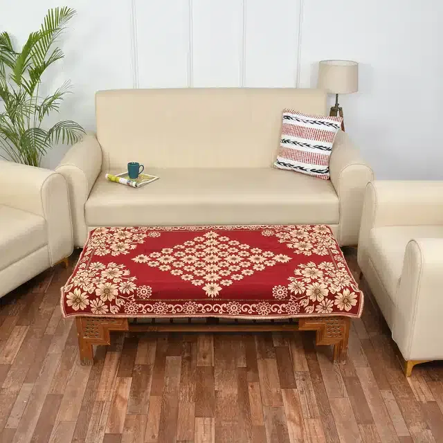 Polycotton Table Covers (Maroon, 40x60 Inches)