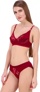 Cotton Blend Lingerie Set for Women 