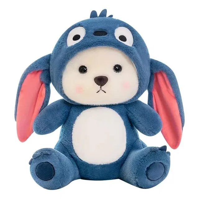 Hooded Teddy Plush Toy, 30 cm [Multicolor]