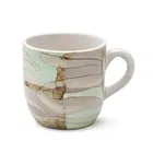 Ceramic Tea & Coffee Cup, White, Pack of 6 